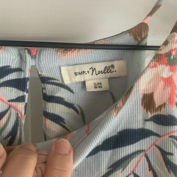 🌸Simply Noelle Ribbed Halter Sundress - Picture 4 of 8